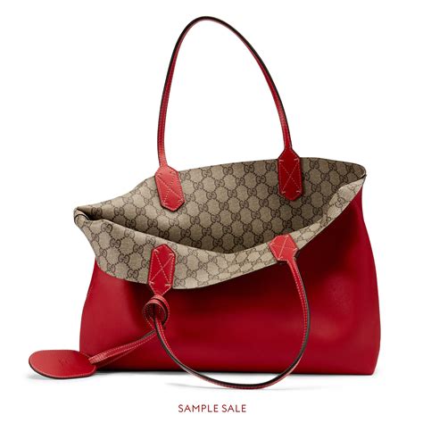 free gucci tote with purchase|Gucci reversible tote uk.